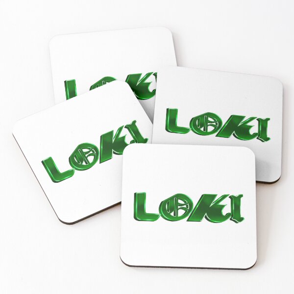 Item preview, LOKI green letters illustration designed and sold by LINNEAWALLSTEN.