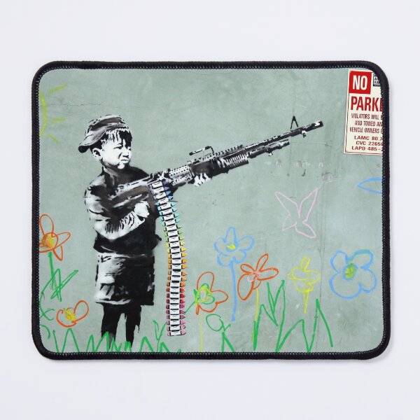 Item preview, Banksy Crayon Boy Arte designed and sold by SharpWallArts.