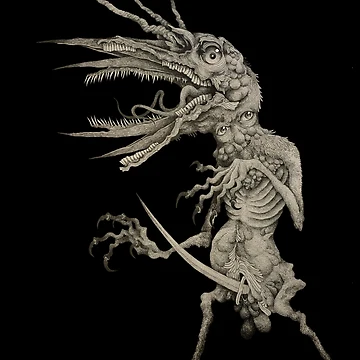 Artwork thumbnail, Exploding Face Demon by Preterthings