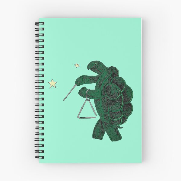 Item preview, T is for Tortoise playing the Triangle designed and sold by AnnieHines.
