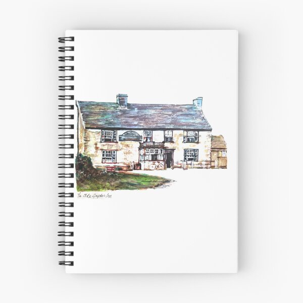 Item preview, Ye Olde Gaydon Inn  (Village Pub) designed and sold by LornaBowdenART.