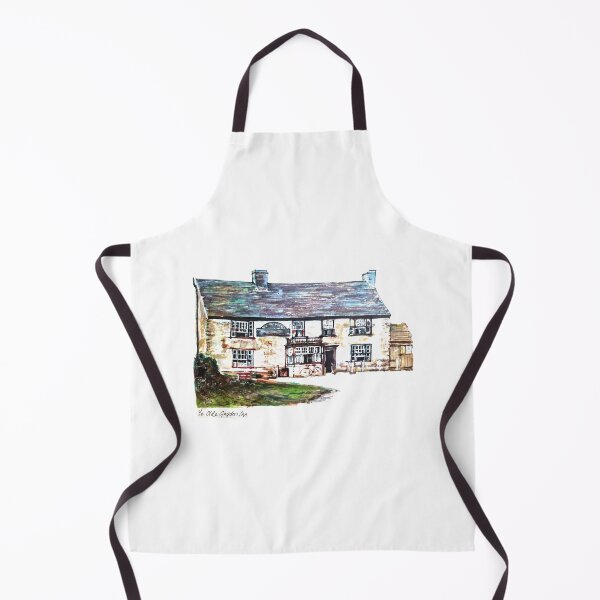 Item preview, Ye Olde Gaydon Inn  (Village Pub) designed and sold by LornaBowdenART.
