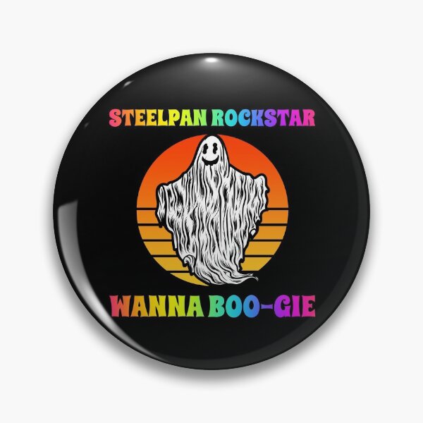 Item preview, Steelpan Player Wanna Boogie Groovy Halloween Party Retro Vintage designed and sold by ojdart.