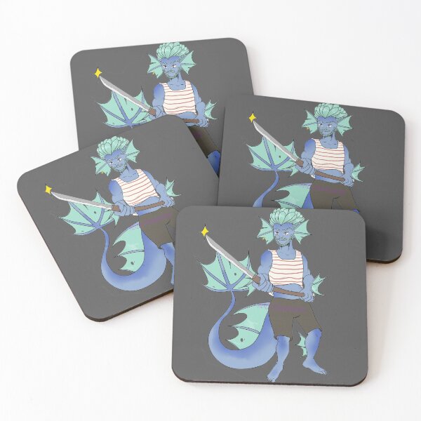 Item preview, sea monster fisherman designed and sold by AlicesDrawin.