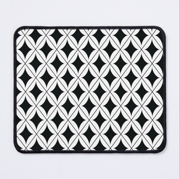 Item preview, Regal Black and White Diamond Pattern designed and sold by aprincessinsp.