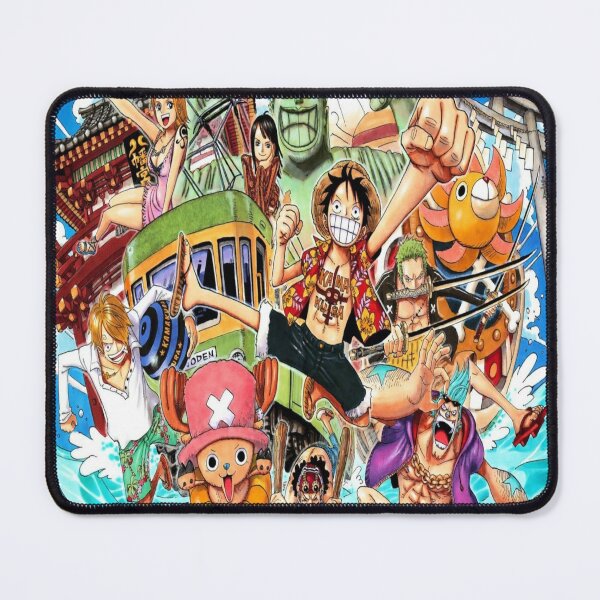 Mugiwara Crew Mouse Pad By Plstore Redbubble