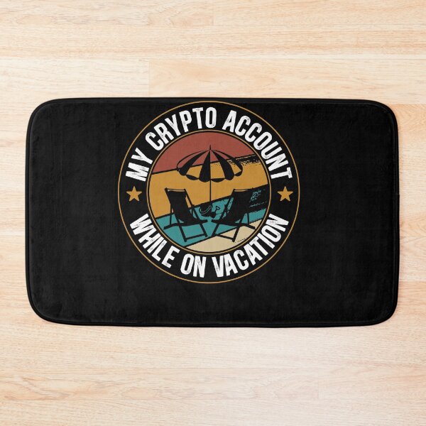 Item preview, My crypto account grows while on vacation designed and sold by fatshirt.