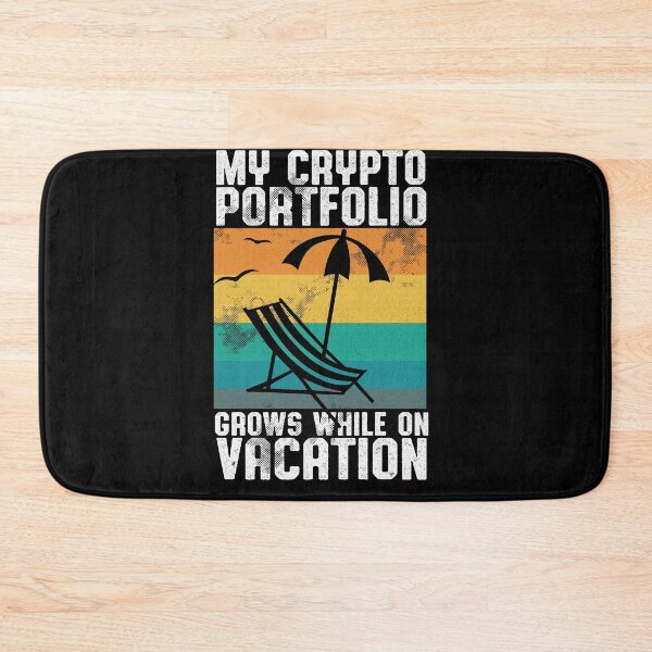 Item preview, My crypto account grows while on vacation designed and sold by fatshirt.