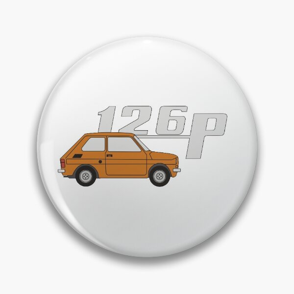 Item preview, Orange Fiat 126p designed and sold by crazymel.