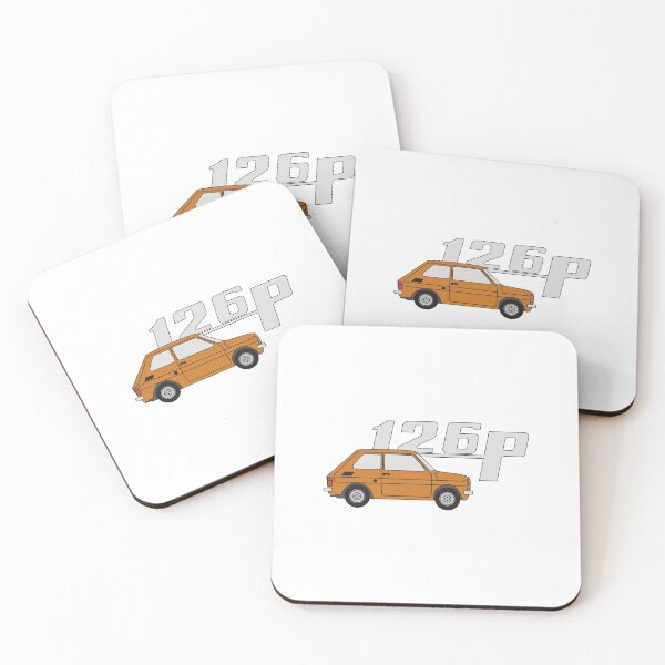 Item preview, Orange Fiat 126p designed and sold by crazymel.