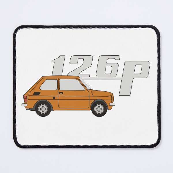 Item preview, Orange Fiat 126p designed and sold by crazymel.