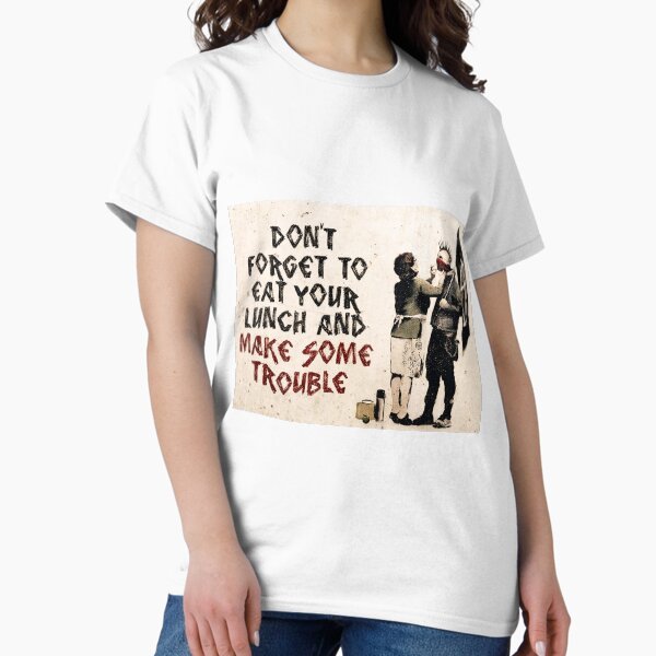Item preview, Banksy Anarchist Mom Don't Forget Your Scarf designed and sold by SharpWallArts.