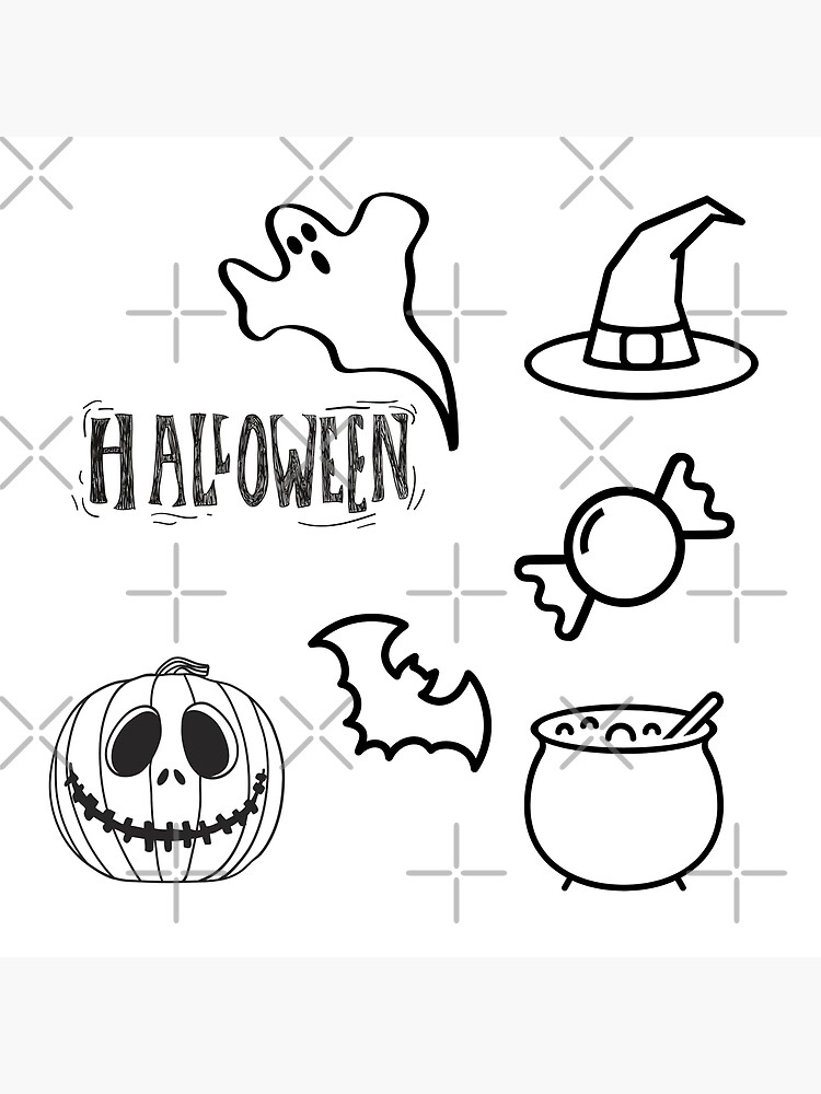 witchy sticker pack - witches, doodle, art, witch, halloween