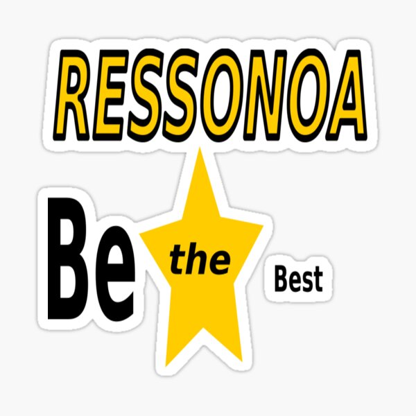Ressonoa for technology Sticker