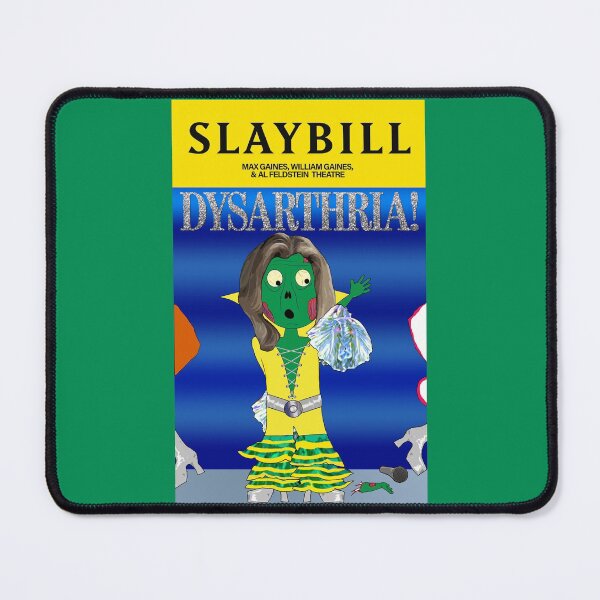 Item preview, Broadway Zombie Dysarthria! Slaybill designed and sold by John Raymond Barker.