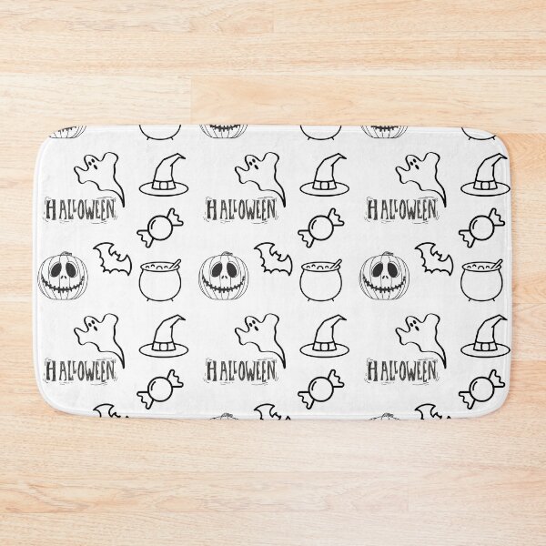 Item preview, HALLOWEEN STICKERS - STICKER PACK - Black and White designed and sold by OMdesign10.