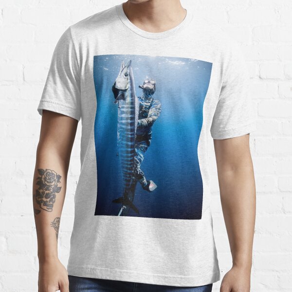 Spearfishing T-Shirt: Wahoo, Freediving, Scuba Diving