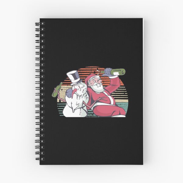 Item preview, drunk santa and snow man in holiday christmas 2022christmas funny graphic vintage retro  designed and sold by lovelystore200.