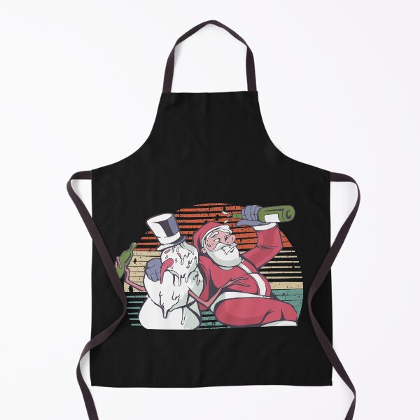Item preview, drunk santa and snow man in holiday christmas 2022christmas funny graphic vintage retro designed and sold by lovelystore200.