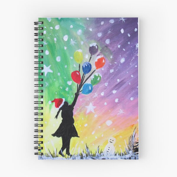 Item preview, Banksy Balloon Girl Christmas Style  designed and sold by SharpWallArts.