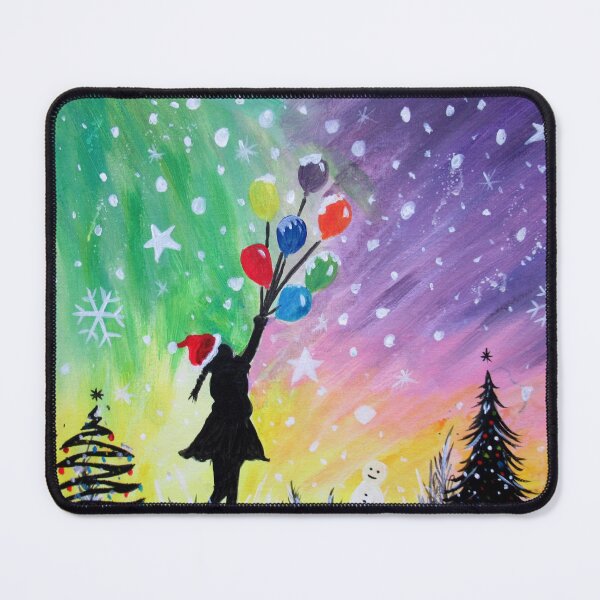 Item preview, Banksy Balloon Girl Christmas Style  designed and sold by SharpWallArts.