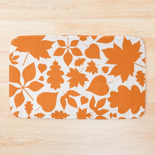 Item preview, Orange autumn leaves pattern designed and sold by Sharon111.