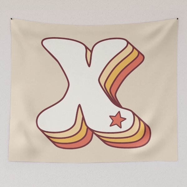 Item preview, Letter X designed and sold by OkihanaShop.