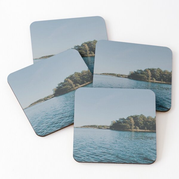 Item preview, Island hopping in the Archipelago | Sweden Art Print  designed and sold by Emilia Oxelheim.