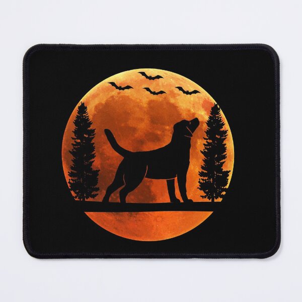 Item preview, labrador retriever dog lovers moon labrador Halloween gift designed and sold by alaechamlal.