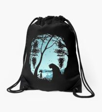 spirited away Drawstring Bag