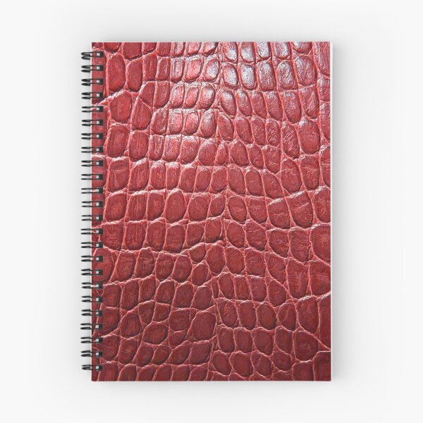 Item preview, Red Crocodile or Alligator Skin Pattern Bed Sheet Design designed and sold by PodiShawna.