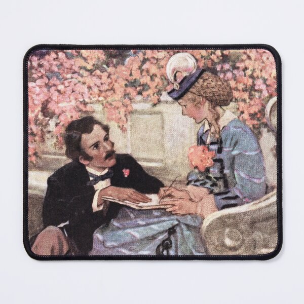 Item preview, Jessie Willcox Smith - Little Women - Laurie and Amy designed and sold by vintage-art.