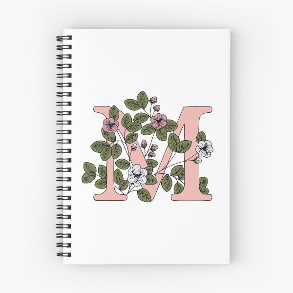 Item preview, Letter M Floral Design designed and sold by xannieeex.