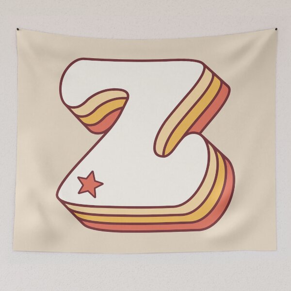 Item preview, Letter Z designed and sold by OkihanaShop.