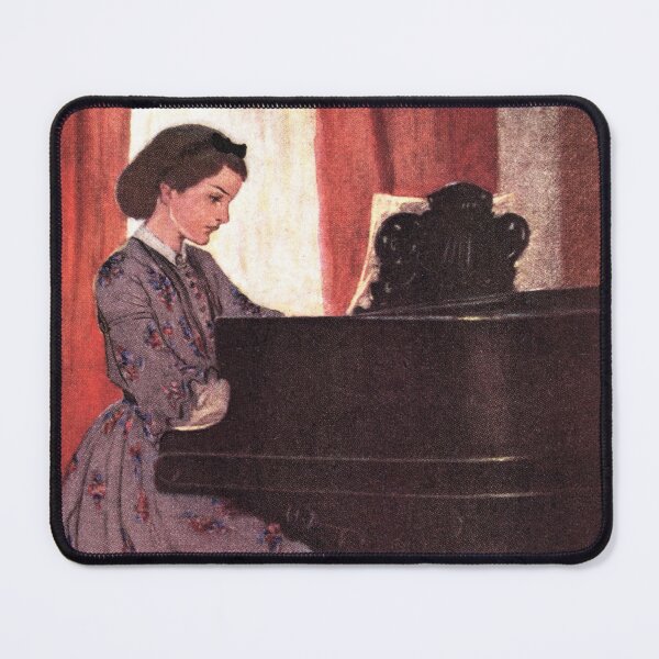 Item preview, Jessie Willcox Smith - Little Women - Beth at the Piano designed and sold by vintage-art.