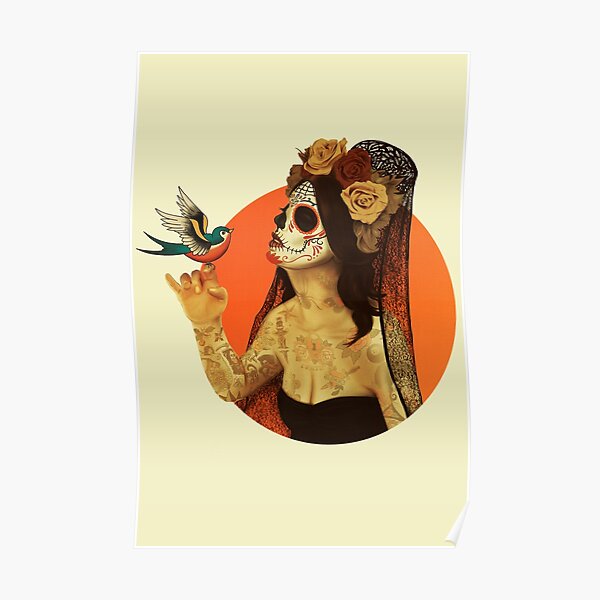 Calavera Princess Poster