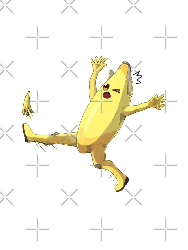 Banana Peely Gaming Character Pickaxe | Poster