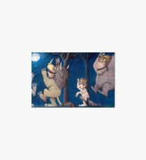 Where the Wild Things Are Wild Rumpus at night Art Board