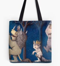 Where the Wild Things Are Wild Rumpus at night Tote Bag