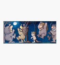 Where the Wild Things Are Wild Rumpus at night Photographic Print