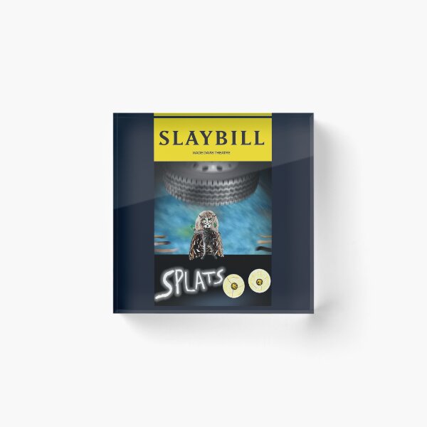 Item preview, Broadway Zombie Splats Slaybill designed and sold by John Raymond Barker.