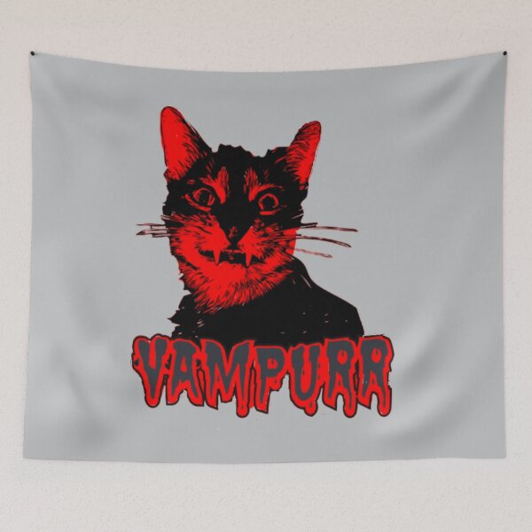 Item preview, Halloween Vampurr Cat designed and sold by MugsAndDuds.