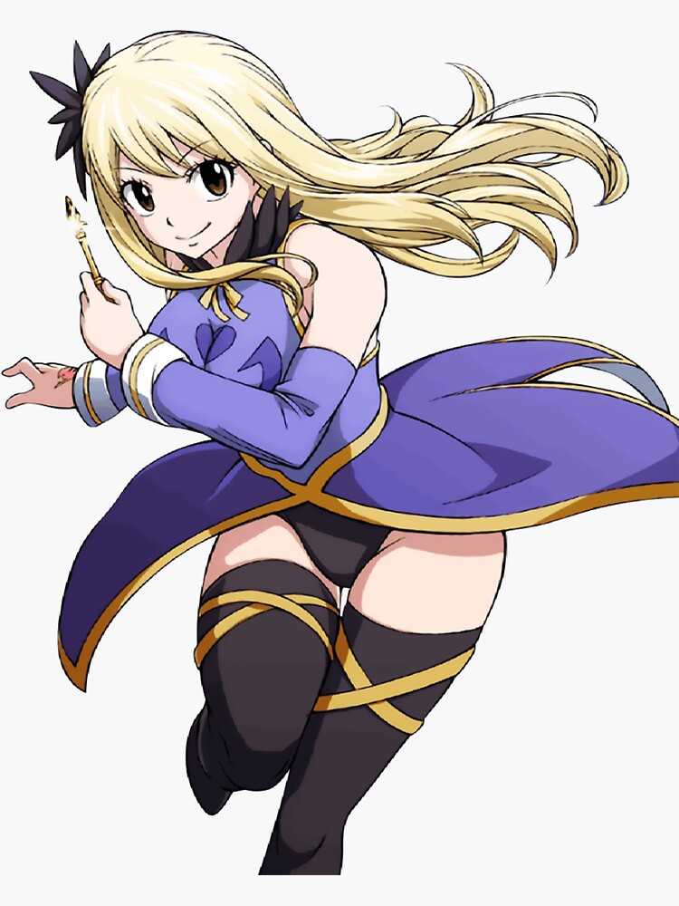 Lucy, anime, anime girl, blonde, fairy tail, fairy tale, violet