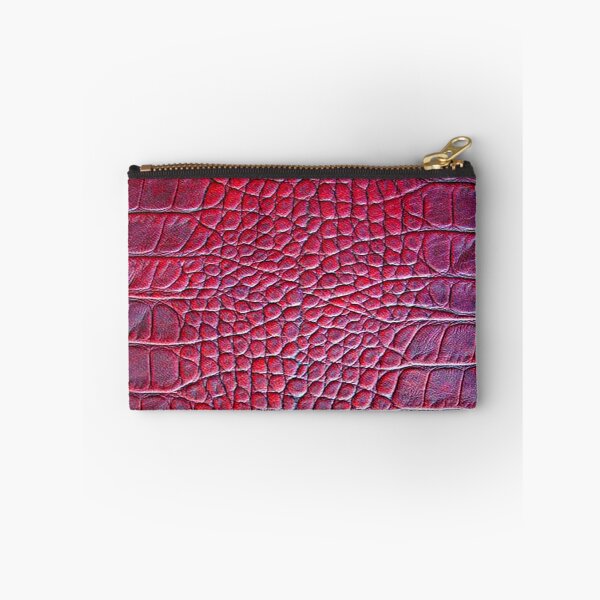 Item preview, Red Maroon Crocodile or Alligator Skin Pattern Bed Sheet Design designed and sold by PodiShawna.