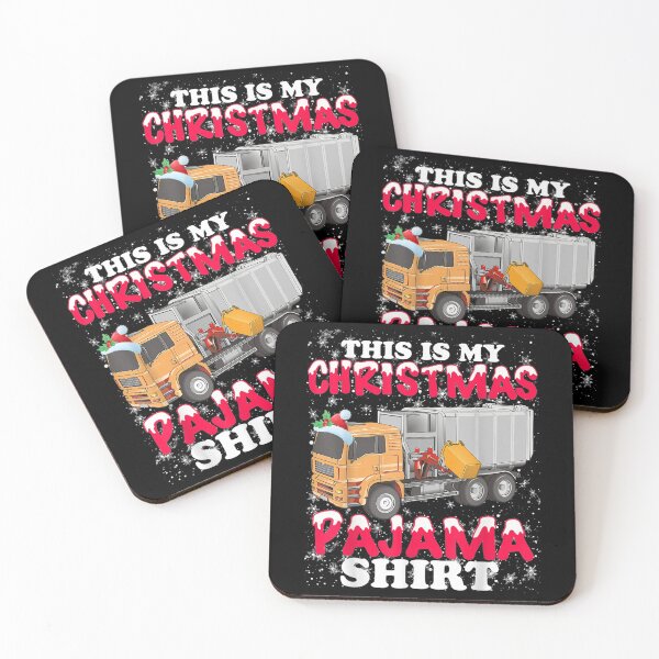 Item preview, This Is My Christmas Pajama Funny Garbage Truck designed and sold by lishakaren.