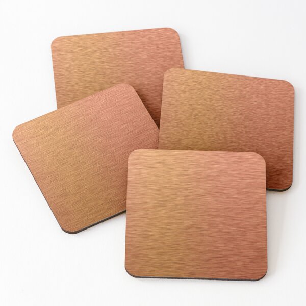 Item preview, Look-a-Like Brushed Copper Illustration in sunset colors designed and sold by Sybille-Yates.