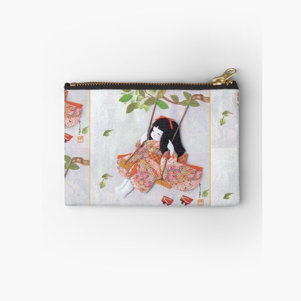 Item preview, Beautiful Japanese doll on a swing designed and sold by JoAnnValencia.