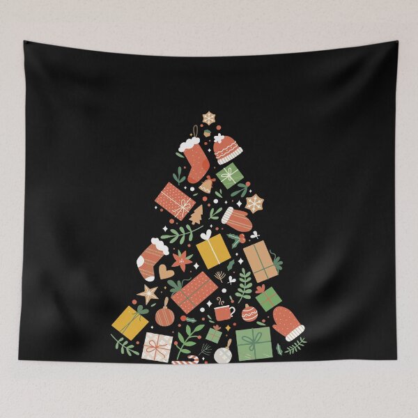 Item preview, Christmas tree of gifts seasonal festive celebration 2022 designed and sold by lovelystore200.