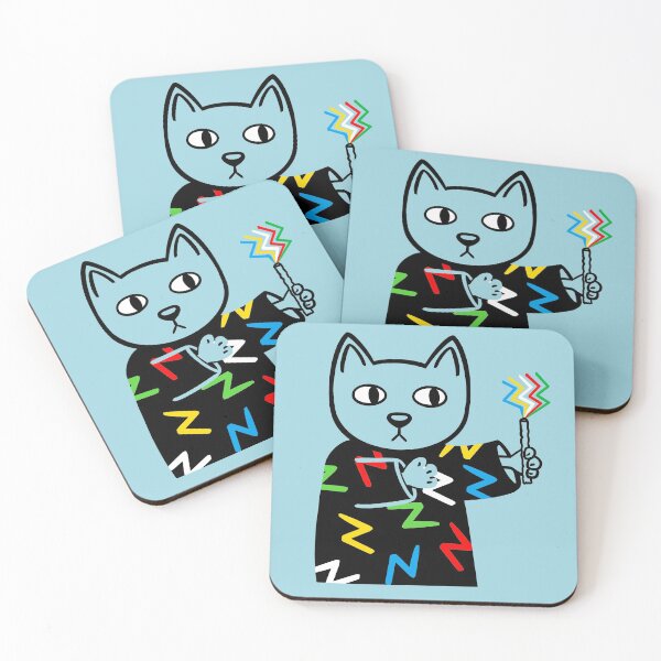 Item preview, Disabled pride cat designed and sold by MorvernDesigns.