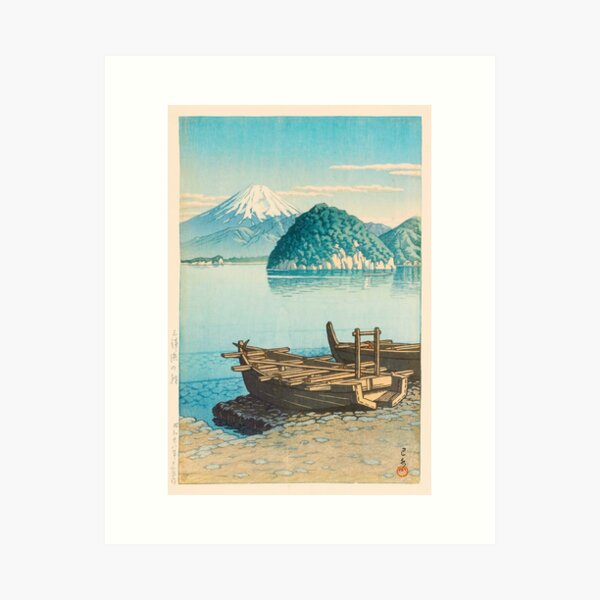 Item preview, Hasui Kawase - Morning at Mito Beach designed and sold by Ukiyo-e-Masters.